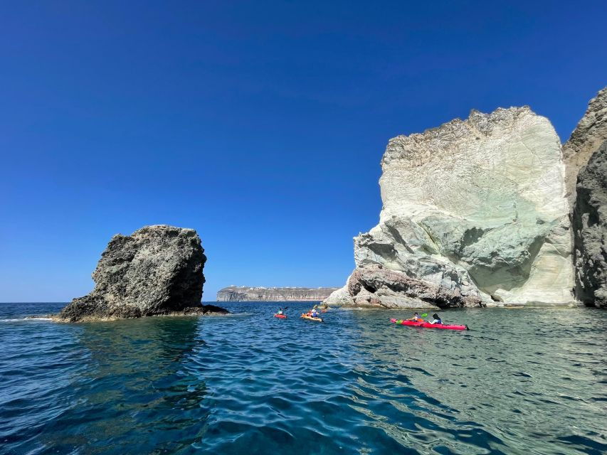 Santorini: South Sea Kayaking Tour With Sea Caves and Picnic - Good To Know
