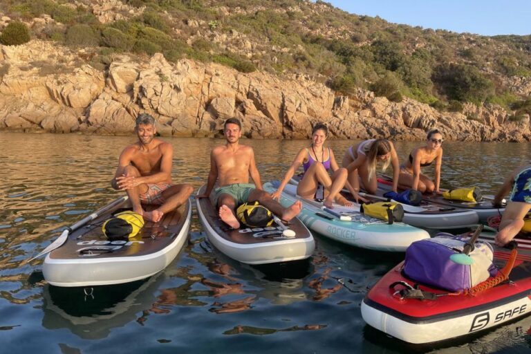 Sardegna: Sup-Paddleboard Tour Sunris With Lesson and Snacks