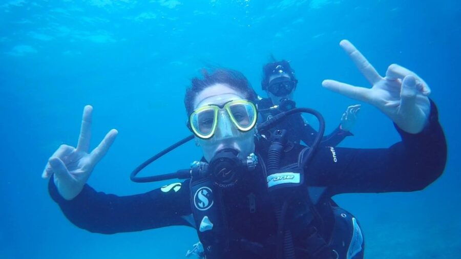 Scuba Diving Baptism in Caleta De Fuste