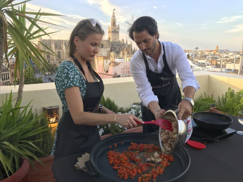 Seville: Private Paella Cooking Class With Cathedral Views - Good To Know