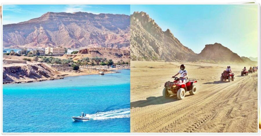 Sharm El Sheikh: ATV Quad Bike & Private Speedboat Adventure