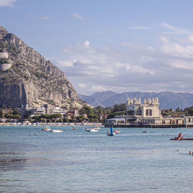 Shuttle Van/Bus: Visit Mondello E Capo Gallo Reserve