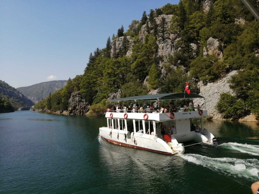 Side: Green Canyon Boat Tour With Lunch and Drinks
