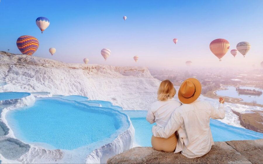 Side: Guided Pamukkale Tour W/Breakfast/Lunch/Dinner