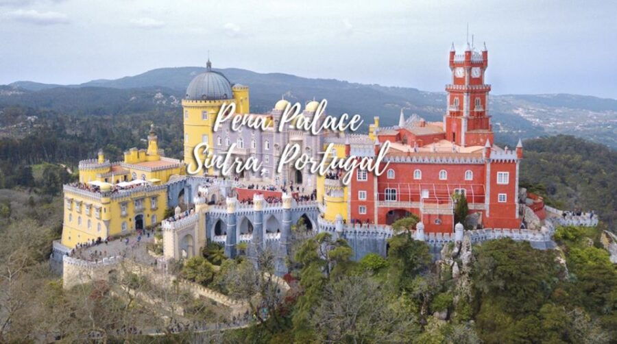 Sintra: Pena Palace and Park Entry Ticket With Tuk Tuk Ride