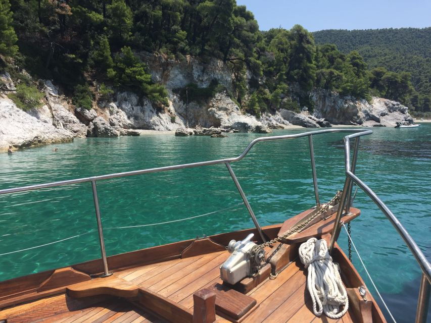 Skiathos: 50ft. Traditional Wooden Boat With Lunch Onboard - Good To Know