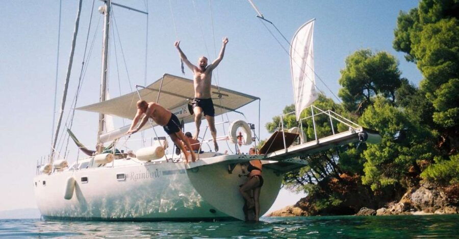 Skiathos: Day-Sailing Tour With Lunch on Board