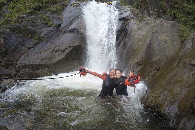 Small-Group Canyoning Experience in Baños De Agua Santa