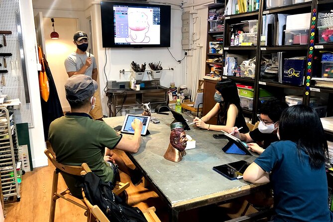 Small-Group Innovative Digital Art Workshop in Sheung Wan