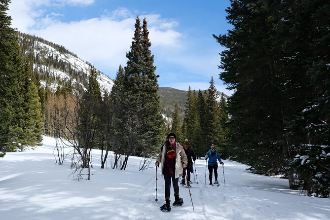 Snowshoeing in Rocky Mountains