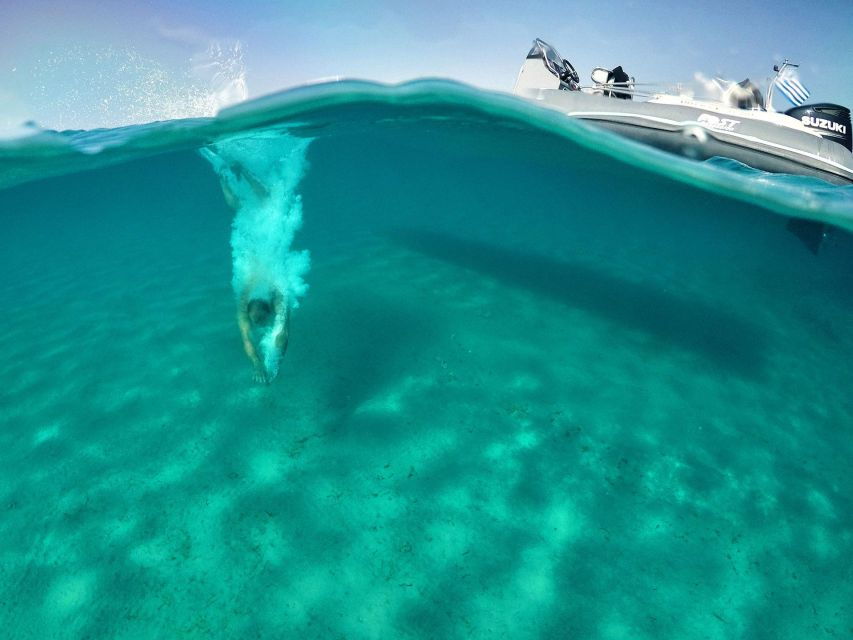 South Coastline of Paros - Panteronisia - Crystal Blue Turquoise Waters