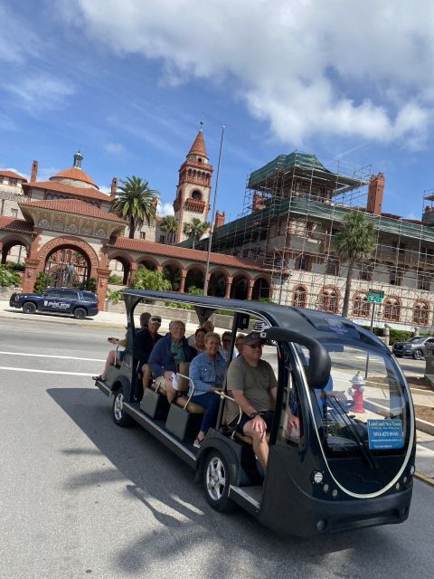 St. Augustine: Hauntings and Ghosts Guided Tour by Golf Cart
