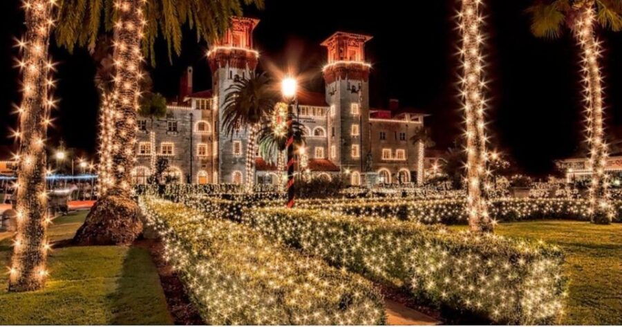 St Augustine: Nights of Lights Tour by Electric Cart - Good To Know