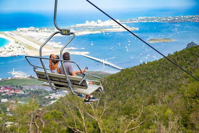 St Maarten Sky Explorer, Flying Dutchman and Schooner Ride Combo