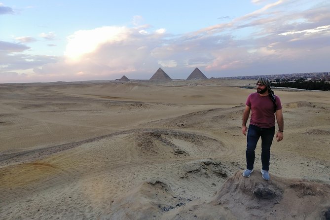 Sunset at Giza Pyramids by Camel - Good To Know