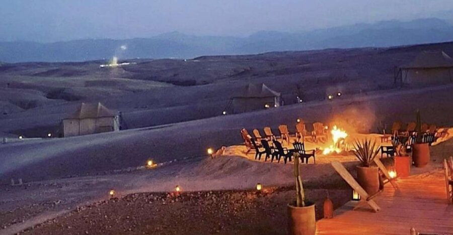 Sunset Dinner Under Agafay Desert'S Stars With Show - Good To Know