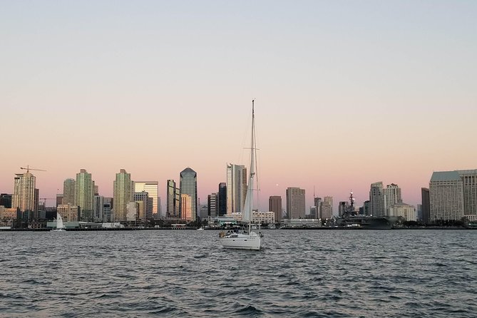 Sunset Sailing Tour of San Diego Bay up to 6 Guests