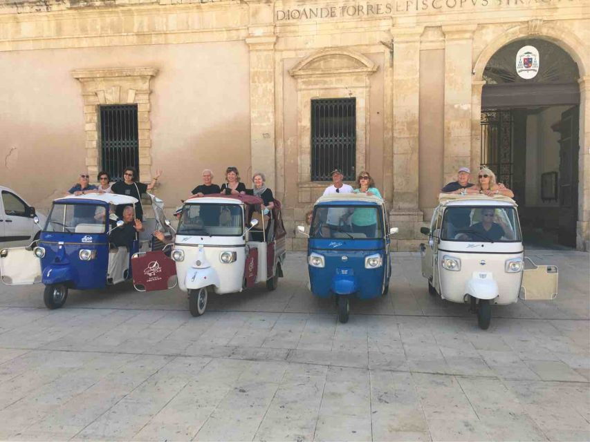 Syracuse: Private Tour of Ortygia on a Tuk Tuk