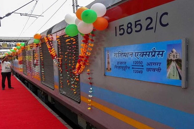 Taj Mahal Tour by Gatimaan Train/Rail All Inclusive - Good To Know