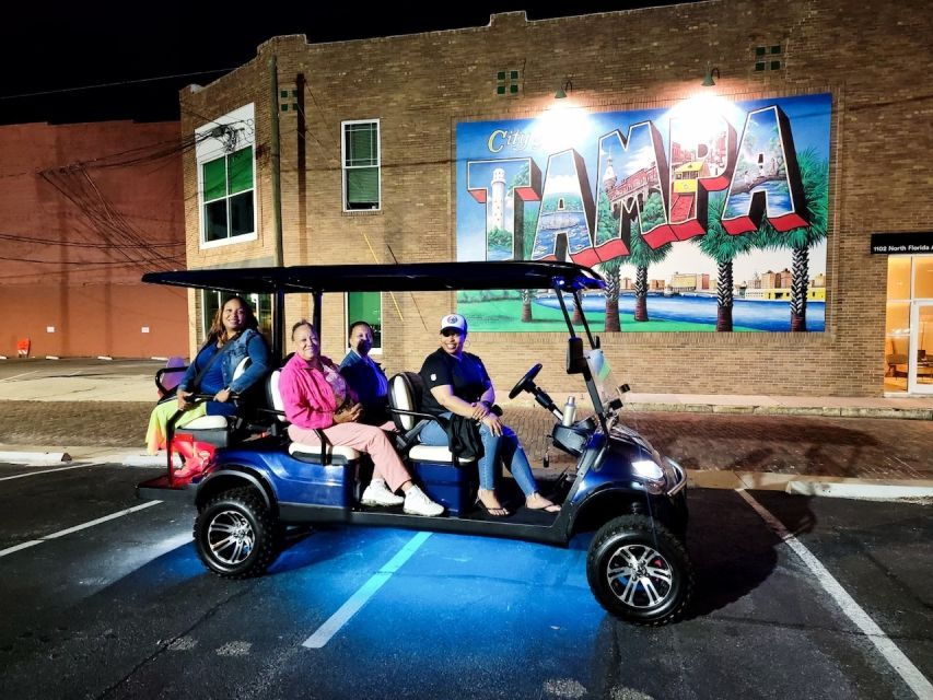 Tampa: Night of Lights Tour by Electric Golf Cart - Good To Know