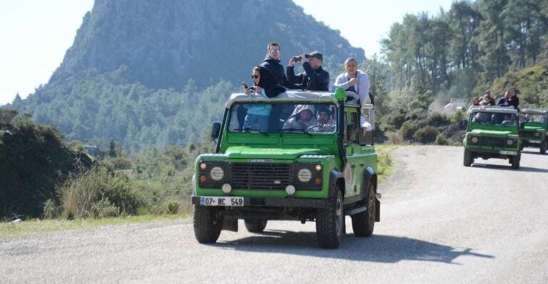 Taurus Mountains Jeep Safari With Lunch at Dimcay River