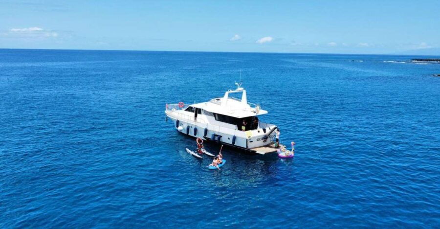 Tenerife: 4hr Trip in Fun Yacht With Waterplays and Toys