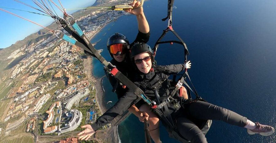 Tenerife: Guided Beginner Paragliding With Pickup & Drop-Off