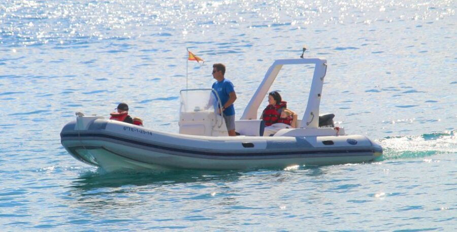 Tenerife: Private Amarilla Golf Zodiac Boat Tour