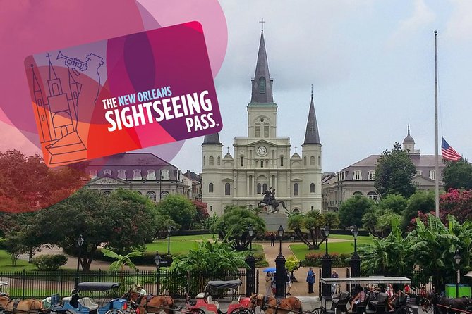 The New Orleans Sightseeing Day Pass: 15 Attractions & Tours in The Big Easy