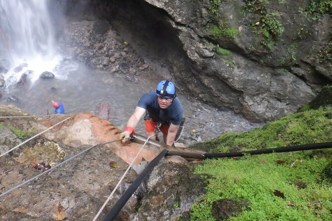 Thrilling Cayoning Adventure in Arenal Volcano Park