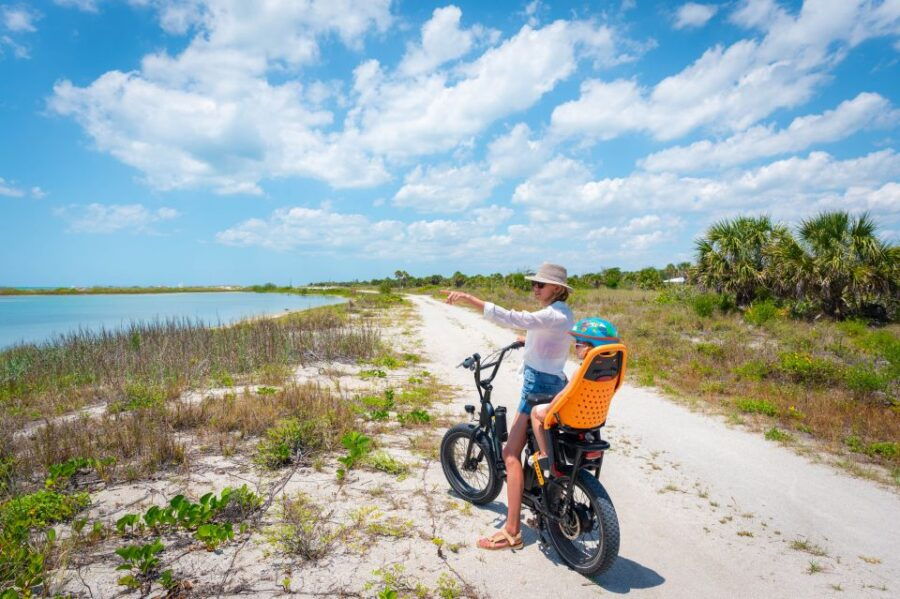 Tierra Verde: Fort De Soto Beach Guided E-Bike Nature Tour