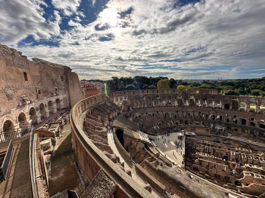 Top Tier Colosseum Tour With Panoramic Glass Elevator - Good To Know