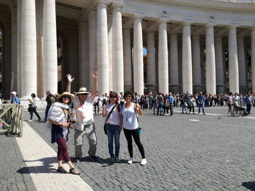 Top to Bottom Saint Peter's Basilica Tour With Dome Climb - Good To Know