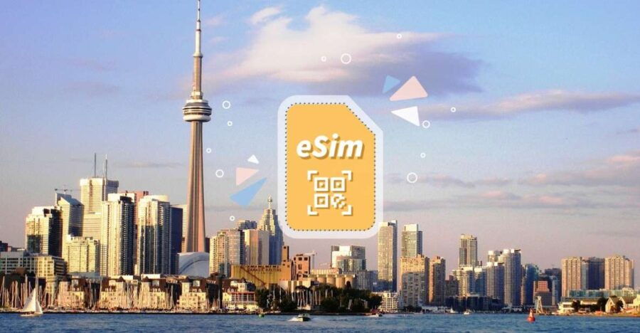 Toronto: Canada & USA Esim Roaming