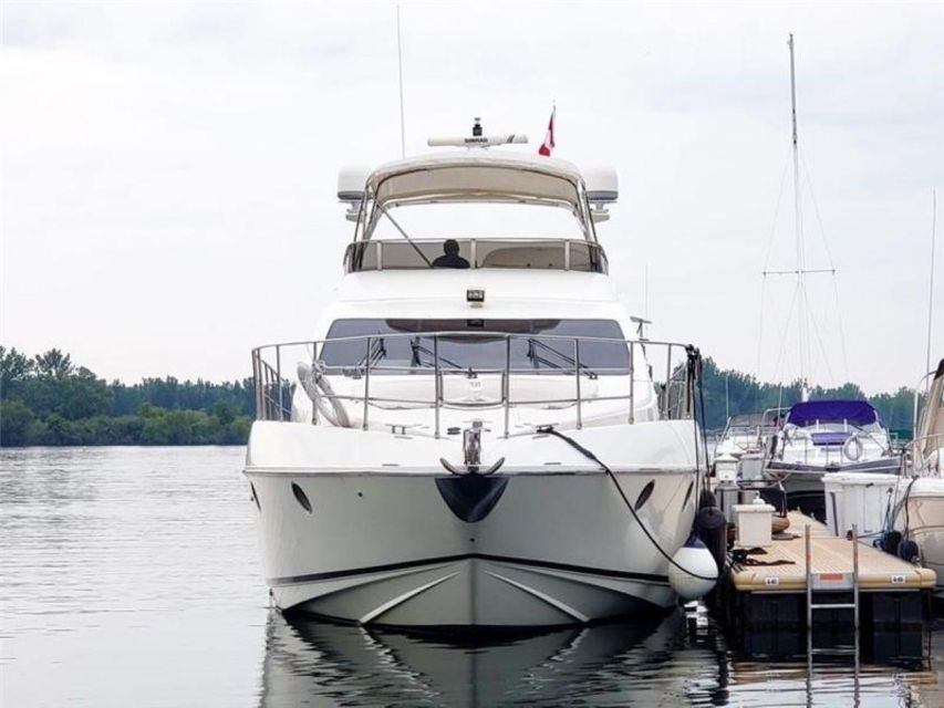 Toronto: Infinity Luxury Large Yacht Charter - Good To Know