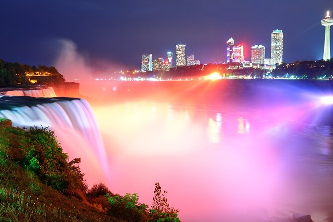Toronto to Niagara Falls Evening Tour With Optional Attractions