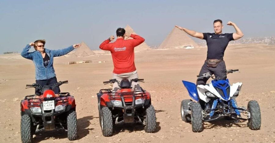 Tour Giza Pyramids, Sphinx With Camel Ride and Quad - Good To Know