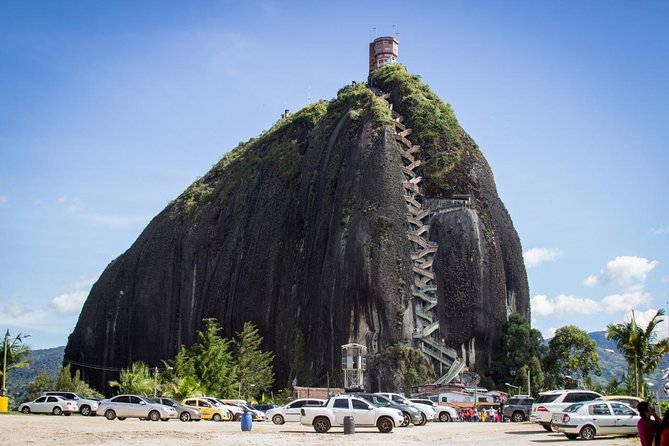 Tour to Guatapé Rumbero Boat Access to the Stone