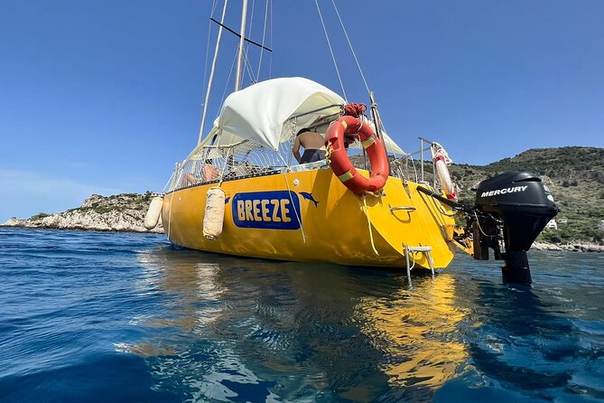 Tours With Aperitifs on a Sailing Boat in Palermo Mondello Sferracavallo