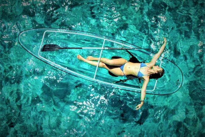 Transparent Kayaking With Drone Photo Shoot Sosua Bay - Good To Know