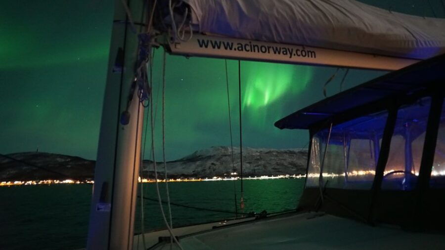 Tromsø: Northern Lights Luxury Catamaran Cruise
