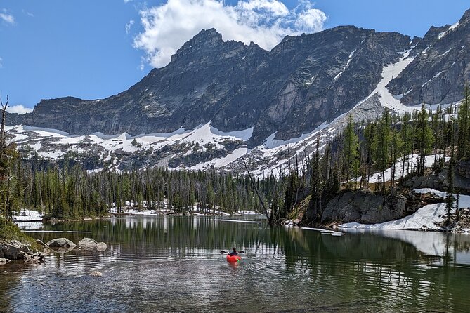 Ultralight Packraft Rental For Alpine Lake Floating
