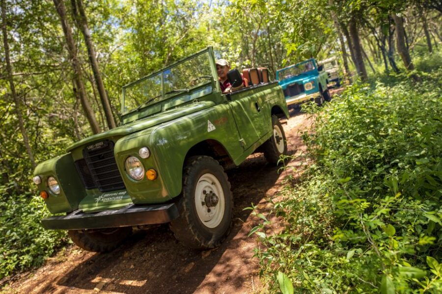 Uxmal: Vintage Land Rover Expedition to Uxmal Cenotes