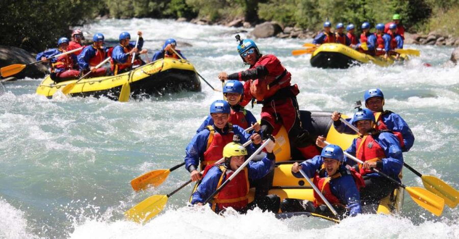 Val Di Sole: Rafting for Families on First River in Europe