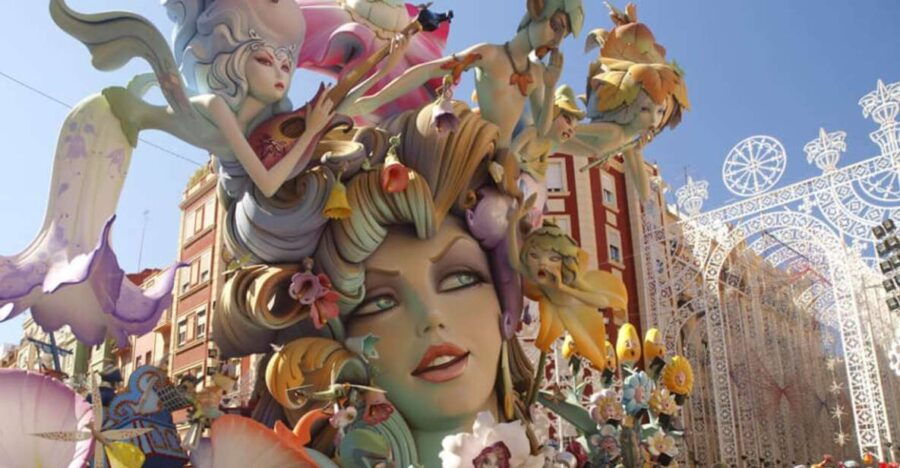 Valencia: Fallas Festival Walking Tour With Entry Ticket