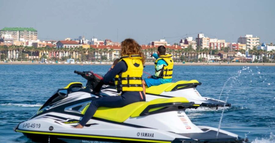 Valencia: Jet Ski Tour With Paddle Surf - Good To Know