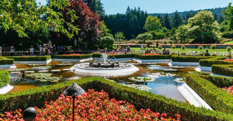 Vancouver to Victoria and Butchart Gardens