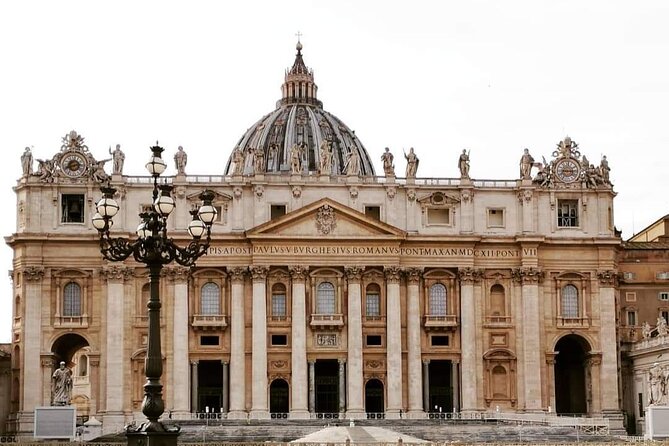 Vatican Museums, Sistine Chapel & Basilica No Line Private Tour - Good To Know