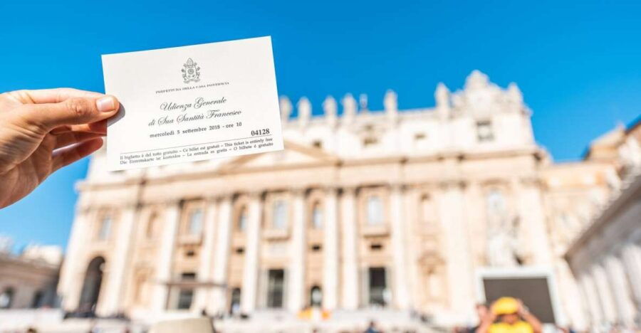 Vatican: Papal Audience and St. Peter's Basilica Guided Tour - Good To Know