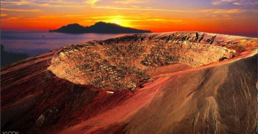 Vesuvius at Sunset